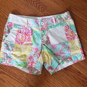 Lilly Pulitzer Patchwork Callahan Shorts